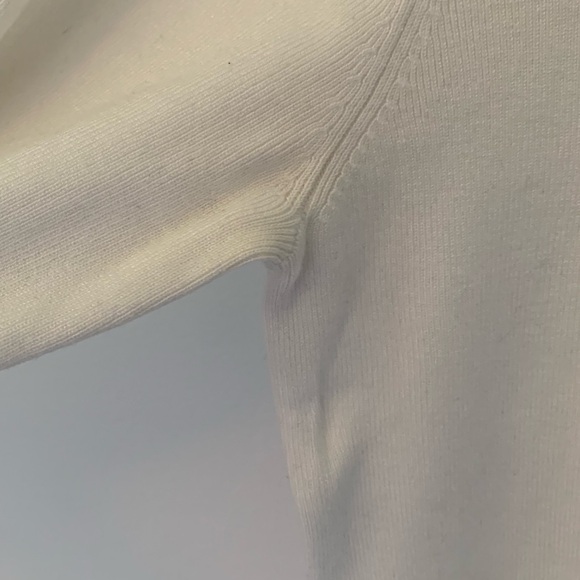 Cream boatneck knit top - Picture 3 of 3